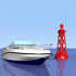 test Navigation face aux balises non cardinales pour le permis bateau cotier